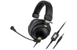 Audio Technica ATH-PG1 Gaming Headset - Black/Gold.